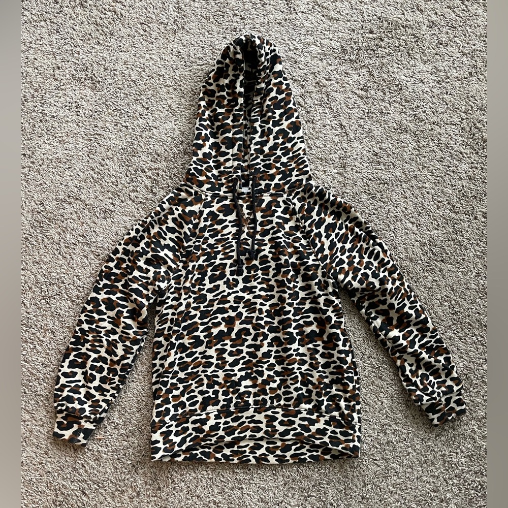 Lou & Grey Leopard Print Hoodie